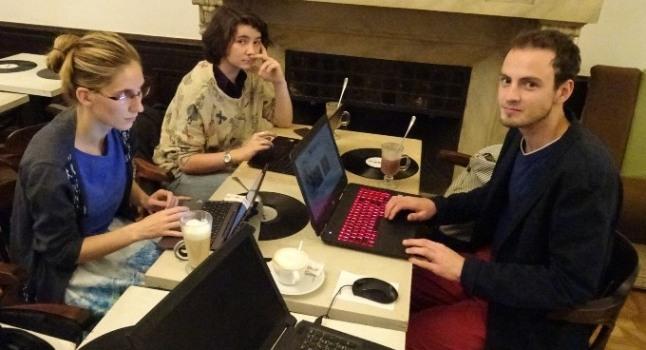 Erasmus-diákjaink és a klip-vetélkedő alaplépései